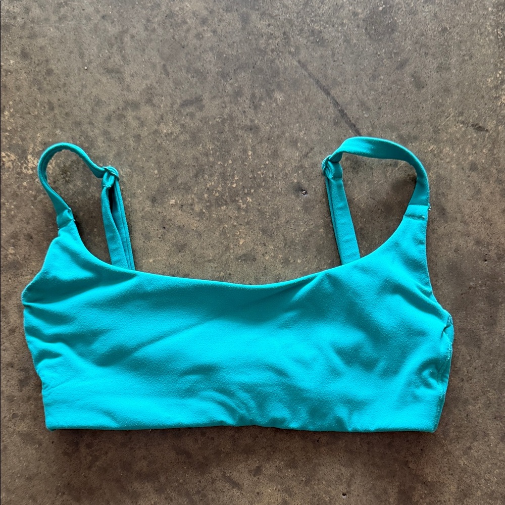 Vitality Cloud Teal Sports Bra